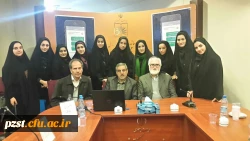 شرکت دانشجویان رشته ادبیات به همراه استاد طباطبایی در نشست علمی زبان و پیامک و پیامک نویسی