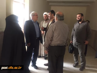 بازدید فرماندار شهرستان پیشوا از کلاس های تازه تاسیس پردیس زینبیه