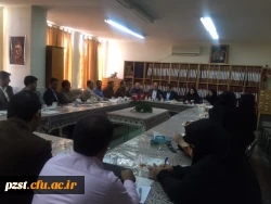جلسه شورای آموزشی پردیس در شروع سال تحصیلی جدید