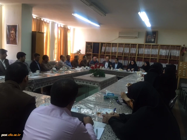 جلسه شورای آموزشی پردیس در شروع سال تحصیلی جدید