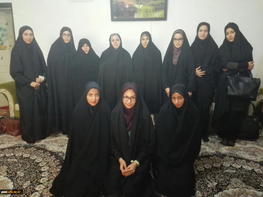 دیدار ریاست پردیس و دانشجویان از خانواده ی شهید محمدحسینی