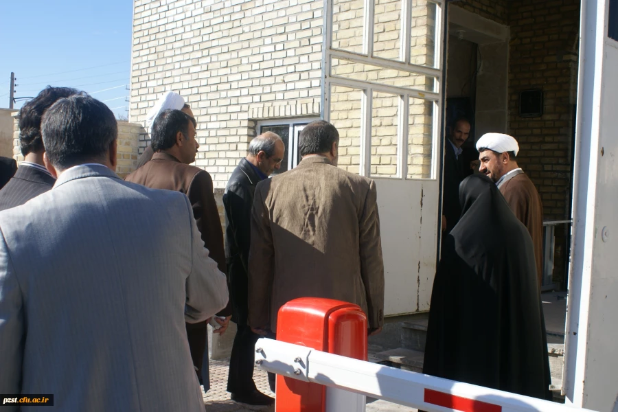 افتتاحیه و بهره برداری از اولین گیت کنترل تردد در دانشگاه فرهنگیان