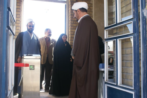 افتتاحیه و بهره برداری از اولین گیت کنترل تردد در دانشگاه فرهنگیان