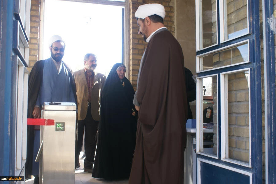 افتتاحیه و بهره برداری از اولین گیت کنترل تردد در دانشگاه فرهنگیان