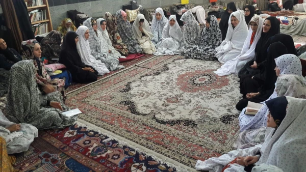 حضور دانشجو معلمان گرامی در مراسم اعتکاف