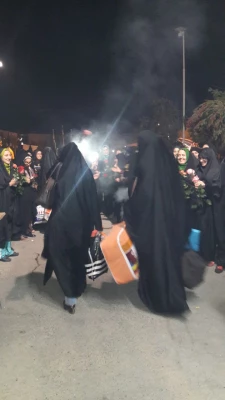 حضور دانشجو معلمان گرامی در مراسم اعتکاف