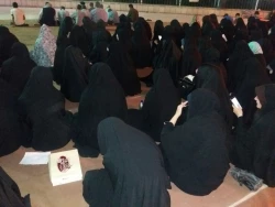 دعای کمیل در گلزار شهدا