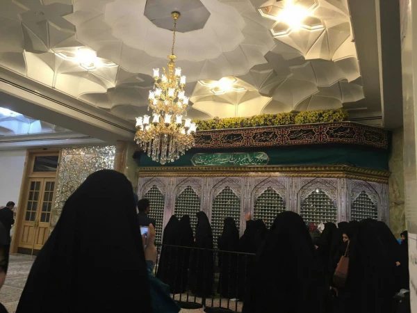 زیارت بارگاه مطهر حضرت معصومه (س)