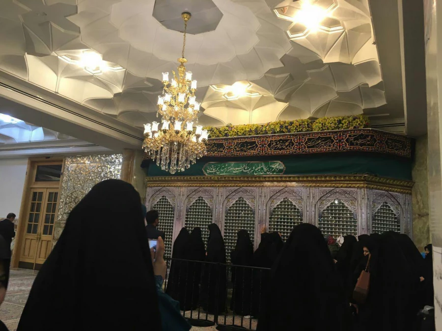 زیارت بارگاه مطهر حضرت معصومه (س)