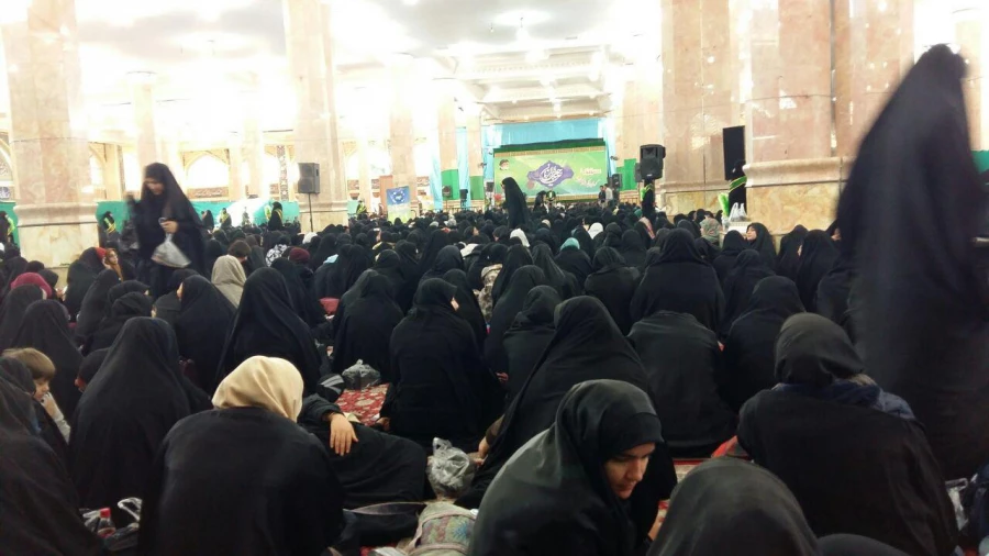 زیارت بارگاه مطهر حضرت معصومه (س)