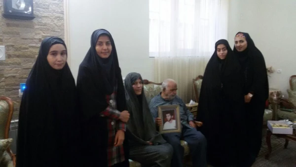 تجدید پیمان با شهید والا قدر دفاع مقدس