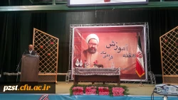 حضور جناب آقای دکتر موسی پور در جمع دانشجویان پردیس