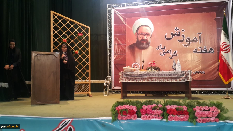 حضور سرکار خانم علی نژاد در جمع دانشجویان پردیس