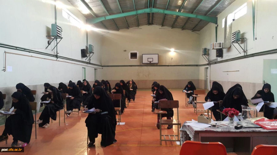 برگزاری آزمون شفاهی و کتبی بخش قرآن عترت بیست و هفتمین جشنواره فرهنگی هنری دانشگاه فرهنگیان در پردیس