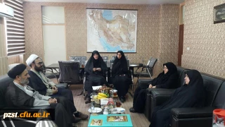 دیدار سرپرست محترم نهاد نمایندگی مقام معظم رهبری دانشگاه فرهنگیان استان تهران با مسئولین پردیس