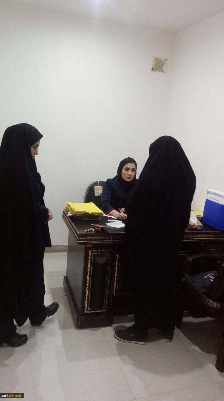 معاینات پزشکی پرسنل دانشگاه