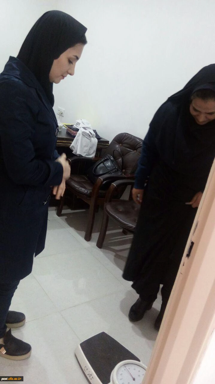 معاینات پزشکی پرسنل دانشگاه