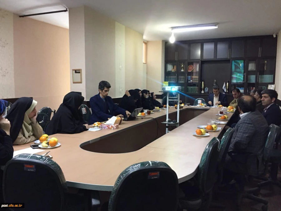 نشست صمیمانه مسئولین  مدیریت امور پردیس های  استان تهران با کارکنان پردیس زینبیه