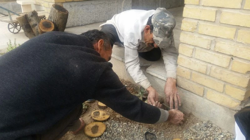 دو باغبانِ مهربان...