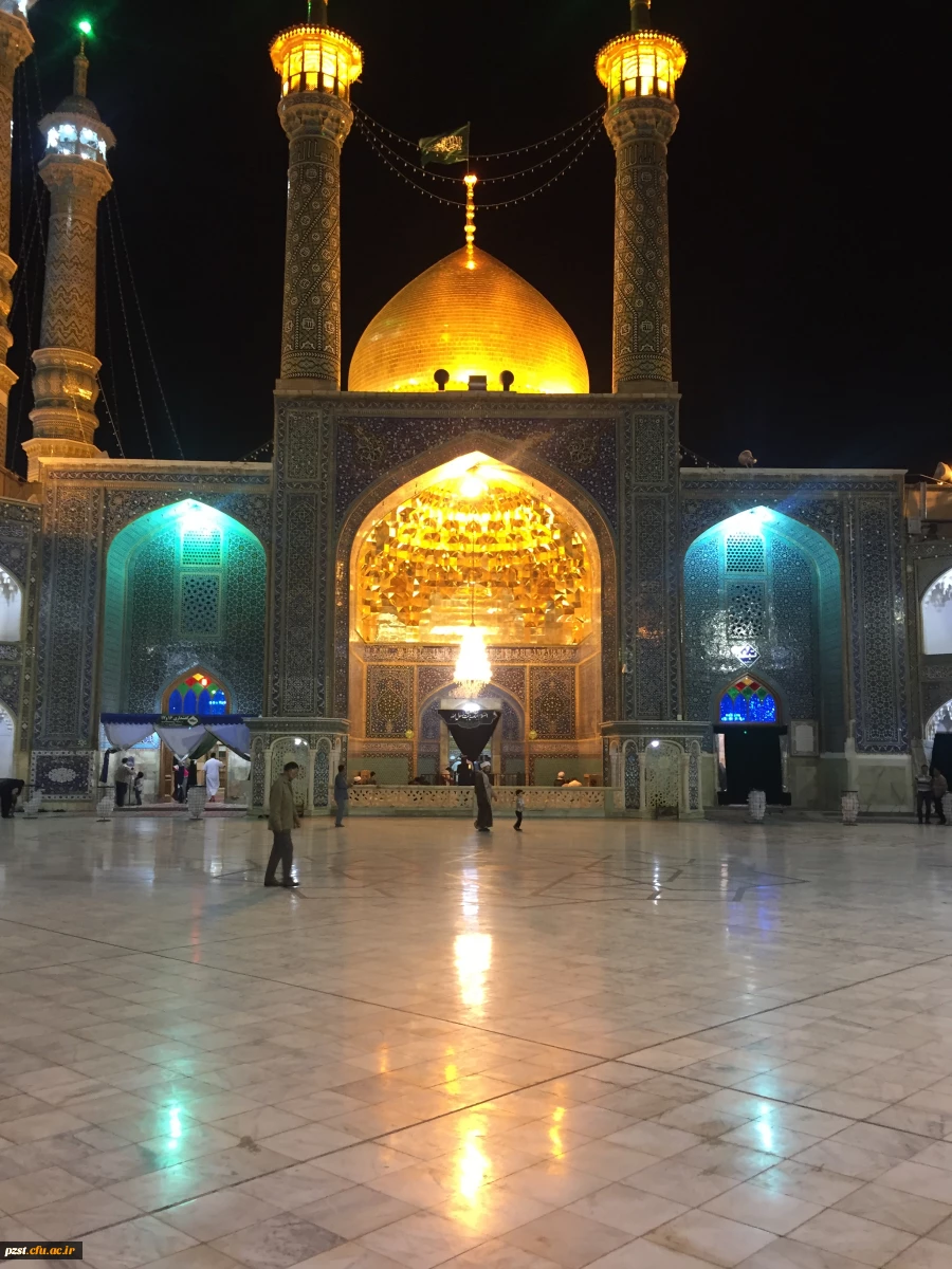 دانشجویان پردیس زینبیه در بارگاه ملکوتی حضرت فاطمه معصومه (س)