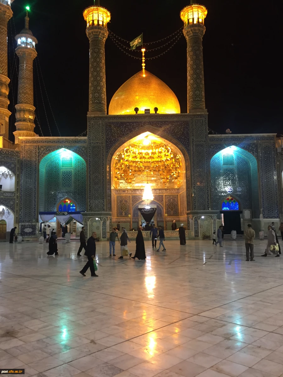 دانشجویان پردیس زینبیه در بارگاه ملکوتی حضرت فاطمه معصومه (س)