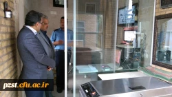 بازدید مدیر کل برنامه ریزی خدمات و رفاه دانشجویی از پردیس زینبیه به مناسبت هفته خوابگاه ها