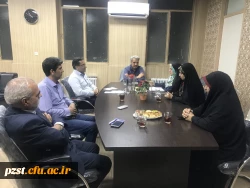 بازدید مدیر کل برنامه ریزی خدمات و رفاه دانشجویی از پردیس زینبیه به مناسبت هفته خوابگاه ها