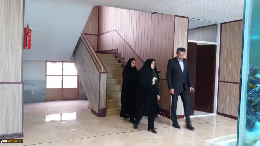 بازدید معاونت پشتیبانی منابع و امور دانشجویی مدیریت امور پردیس های استان تهران از پردیس