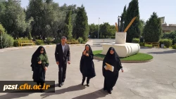 بازدید معاونت پشتیبانی منابع و امور دانشجویی مدیریت امور پردیس های استان تهران از پردیس