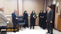 بازدید معاونت پشتیبانی منابع و امور دانشجویی مدیریت امور پردیس های استان تهران از پردیس