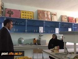 بازدید معاونت پشتیبانی منابع و امور دانشجویی مدیریت امور پردیس های استان تهران از پردیس