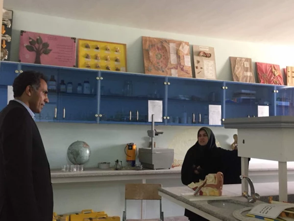 بازدید معاونت پشتیبانی منابع و امور دانشجویی مدیریت امور پردیس های استان تهران از پردیس