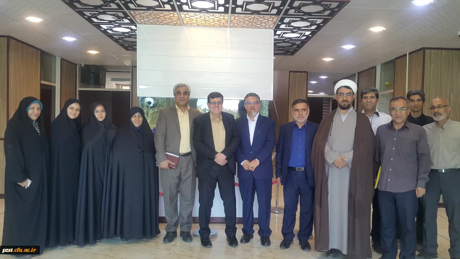 دیدار ریاست دانشگاه فرهنگیان از پردیس زینبیه