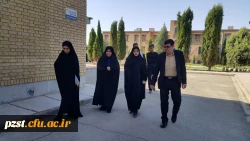 دیدار ریاست دانشگاه فرهنگیان از پردیس زینبیه