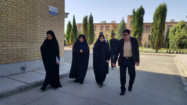 دیدار ریاست دانشگاه فرهنگیان از پردیس زینبیه