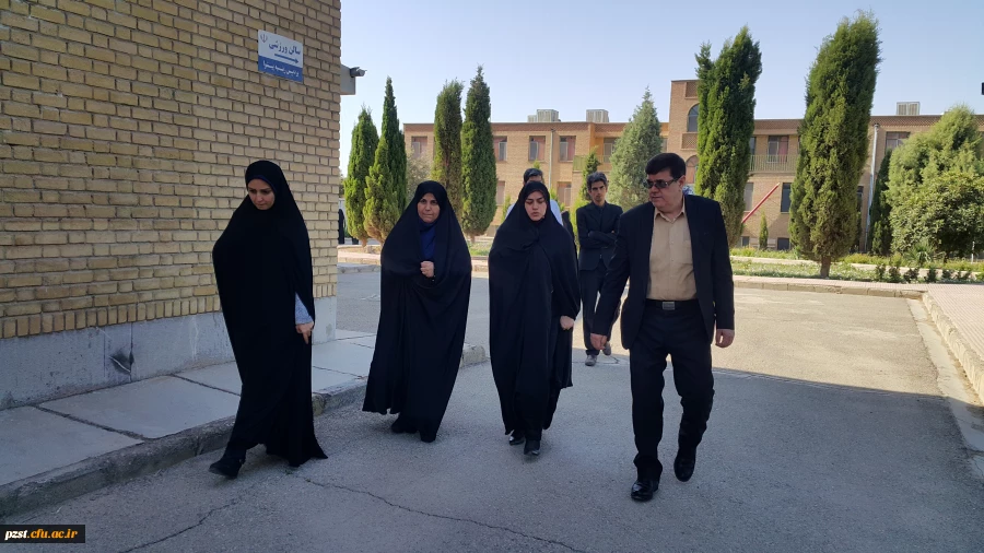 دیدار ریاست دانشگاه فرهنگیان از پردیس زینبیه