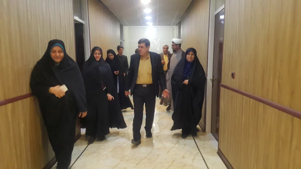 دیدار ریاست دانشگاه فرهنگیان از پردیس زینبیه