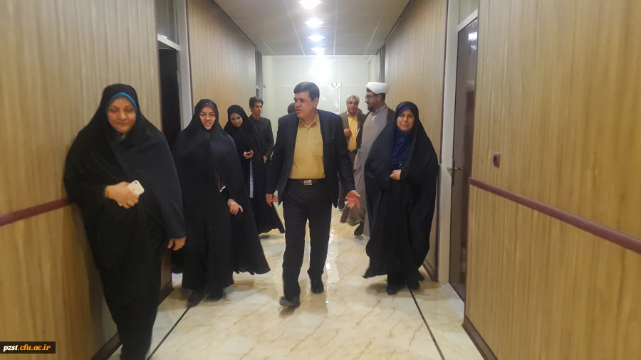 دیدار ریاست دانشگاه فرهنگیان از پردیس زینبیه