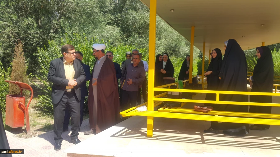 دیدار ریاست دانشگاه فرهنگیان از پردیس زینبیه