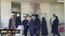 دیدار ریاست دانشگاه فرهنگیان از پردیس زینبیه