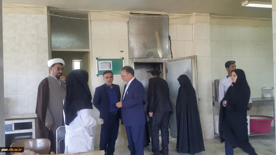 دیدار ریاست دانشگاه فرهنگیان از پردیس زینبیه