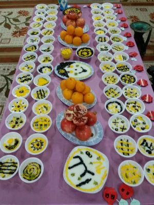 برگزاری مراسم شب یلدا