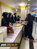 معاون توسعه و امور دانشجویی پردیس  اولین شب ماه مبارک رمضان را در میان دانشجویان گذراند.