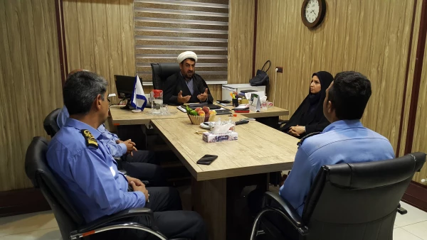 برگزاری جلسه حراست با حضور رئیس حراست مدیریت استان تهران