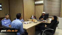 برگزاری جلسه حراست با حضور رئیس حراست مدیریت استان تهران