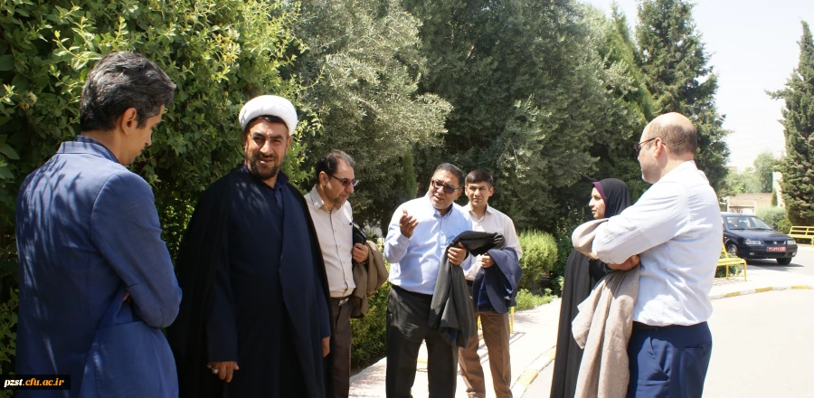 بازدید مسئولین اداره کل روابط عمومی سازمان مرکزی و مدیریت امور پردیس های استان تهران از پردیس