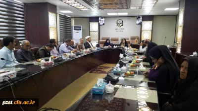 مراسم تودیع و معارفه ی معاون آموزش ، پژوهش و فرهنگی پردیس برگزار شد.