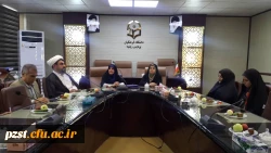 مراسم تودیع و معارفه ی معاون آموزش ، پژوهش و فرهنگی پردیس برگزار شد.