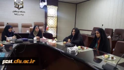 مراسم تودیع و معارفه ی معاون آموزش ، پژوهش و فرهنگی پردیس برگزار شد.