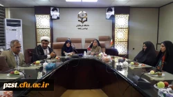 مراسم تودیع و معارفه ی معاون آموزش ، پژوهش و فرهنگی پردیس برگزار شد.